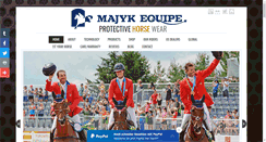 Desktop Screenshot of majykequipe.com
